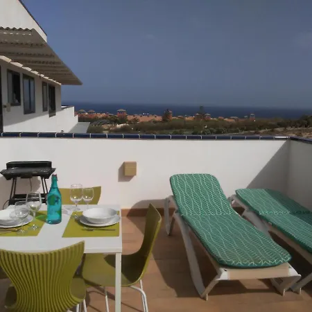 Casa Azul 2bedroom & Ocean View Terrace Wifi Premium Ferienhaus Costa Calma