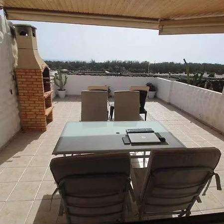 Bungalow Con Terraza Vista Al Mar