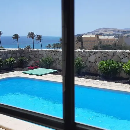 Exclusive Romeo Mit Privaten Pool, Mit Herlichen Panoramameerblik Auf Den Atlant Villa Costa Calma