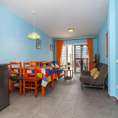 Near The With A Huge Terrace Patio, Wifi And Parking Costa Calma